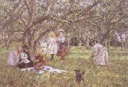 James Charles The Picnic china oil painting artist
